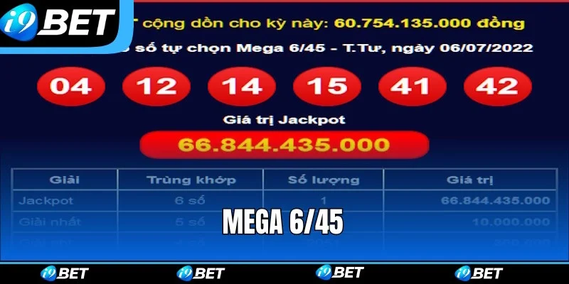 Sản phẩm Mega 6/45 độc đáo trên thị trường Sản phẩm Mega 6/45 độc đáo trên thị trường